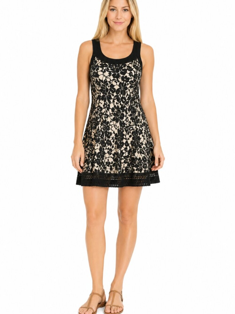 Black & White Dress Women’s Size 16 Classic Lined Work Party